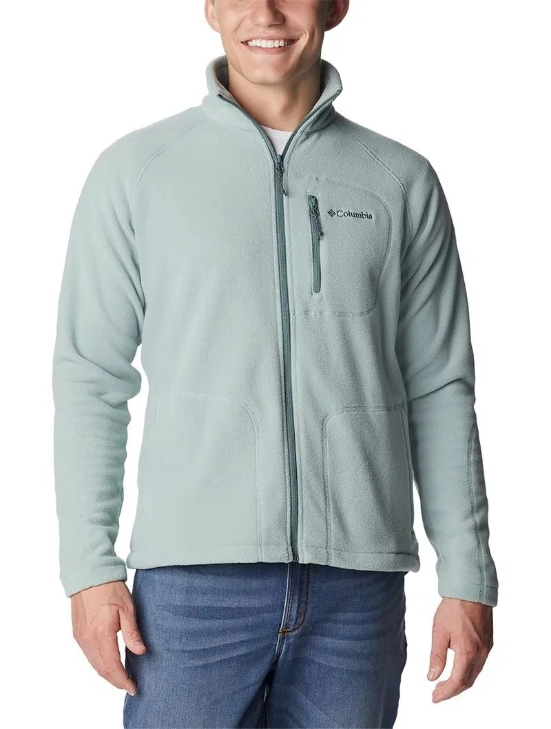 Jaqueta Columbia Fast Trek Ii Full Zip - masculino - verde cha