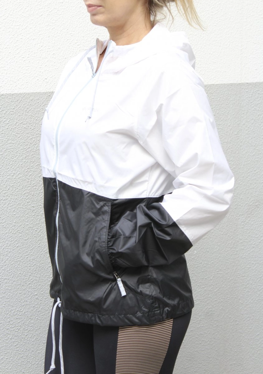 Jaqueta Columbia Flash Forward Windbreaker - feminino - preto e branco