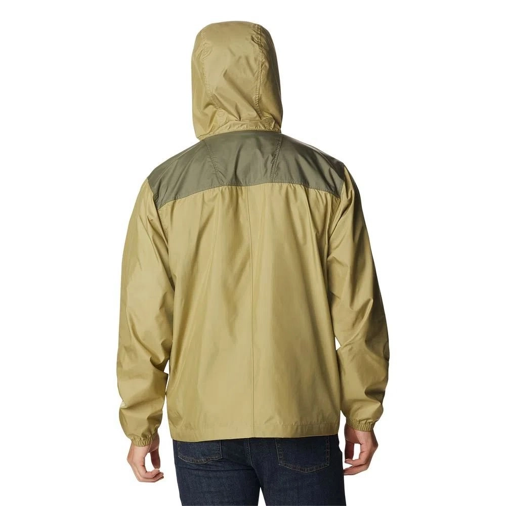 Jaqueta Columbia Flashback Windbreaker - masculino - verde escuro