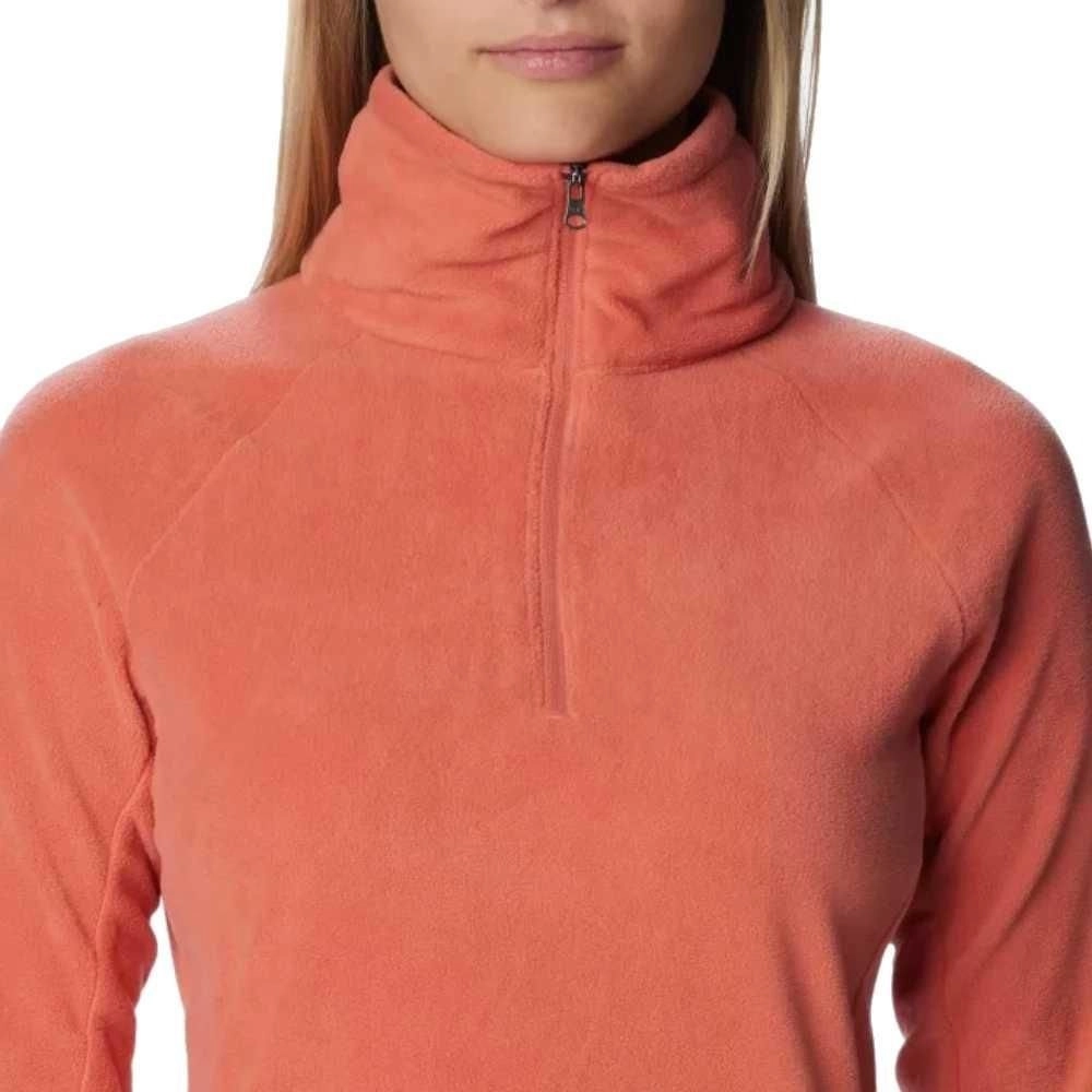 Jaqueta Columbia Glacial Iv 1/2 Zip - feminino - salmao