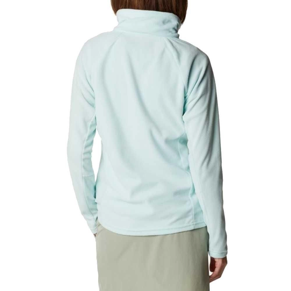 Jaqueta Columbia Glacial Iv 1/2 Zip - feminino - verde agua