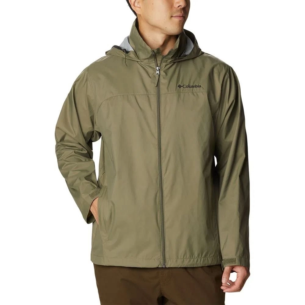 Jaqueta Columbia Glennaker Lake Rain - masculino - verde escuro