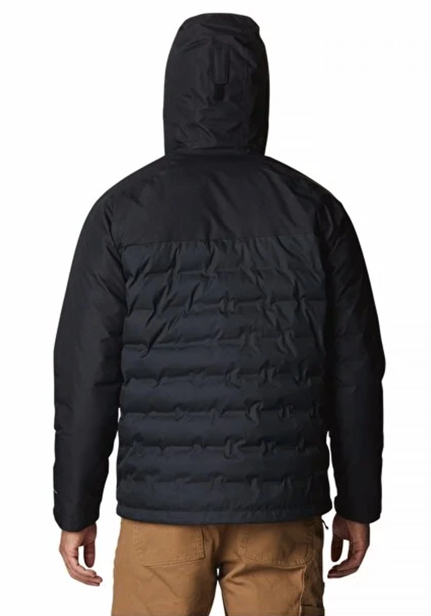 Jaqueta Columbia Grand Trek II Down Hooded Jacket - masculino - preto