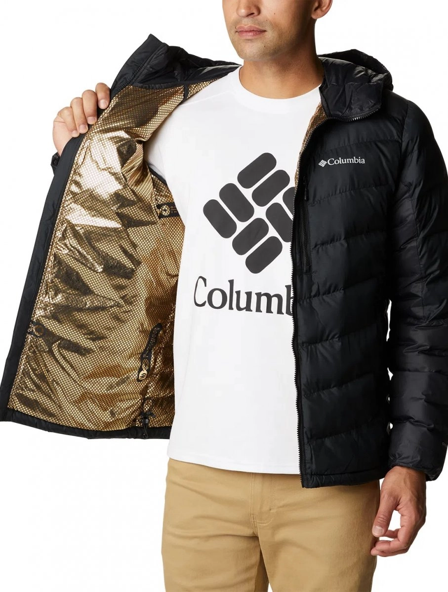 Jaqueta Columbia Labyrinth Loop Hooded - masculino - preto