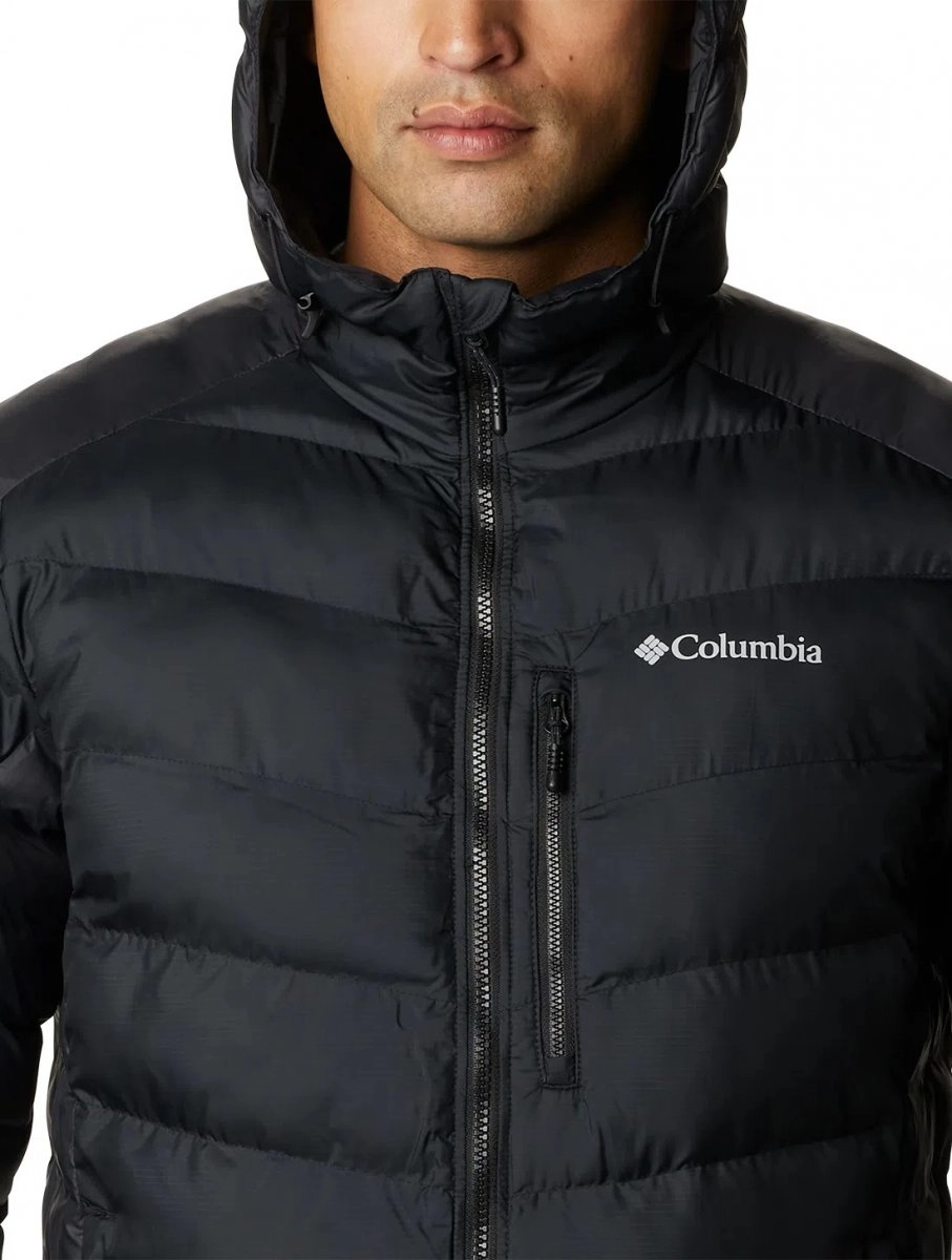 Jaqueta Columbia Labyrinth Loop Hooded - masculino - preto