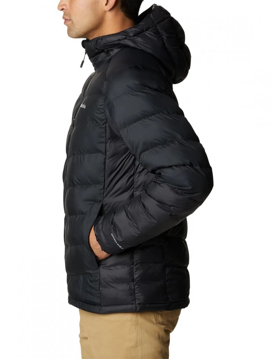 Jaqueta Columbia Labyrinth Loop Hooded - masculino - preto