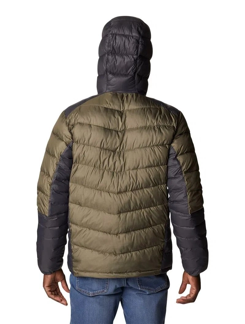 Jaqueta Columbia Labyrinth Loop Hooded - masculino - verde escuro