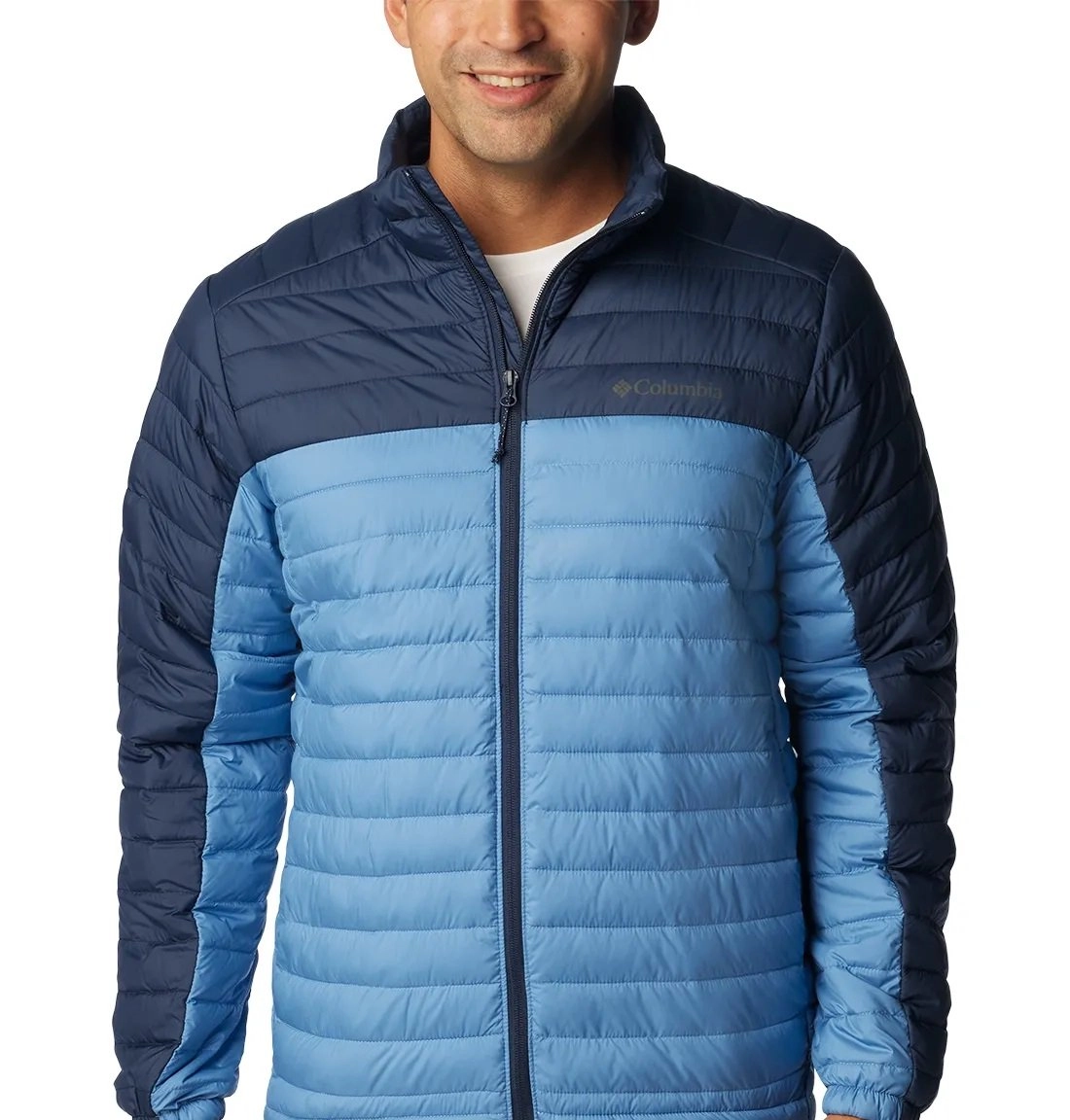Jaqueta Columbia Silver Falls Jacket - masculino - azul marinho e azul