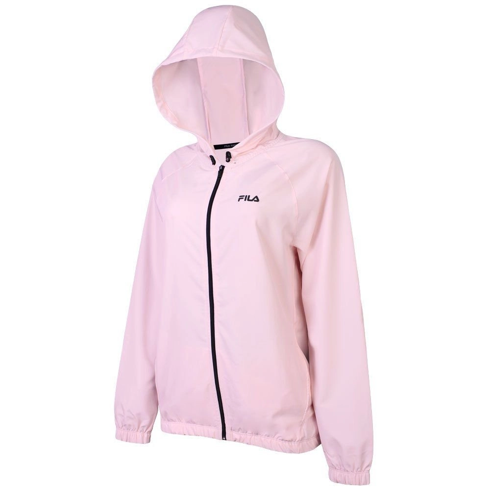 Jaqueta corta vento Fila Basic Run - feminino - rosa