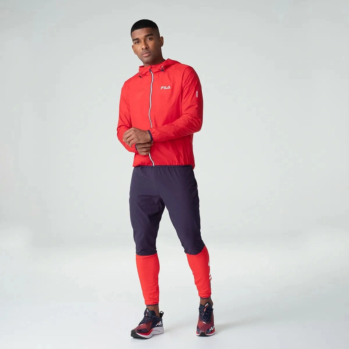 Jaqueta Fila Racer Run - masculino - vermelho