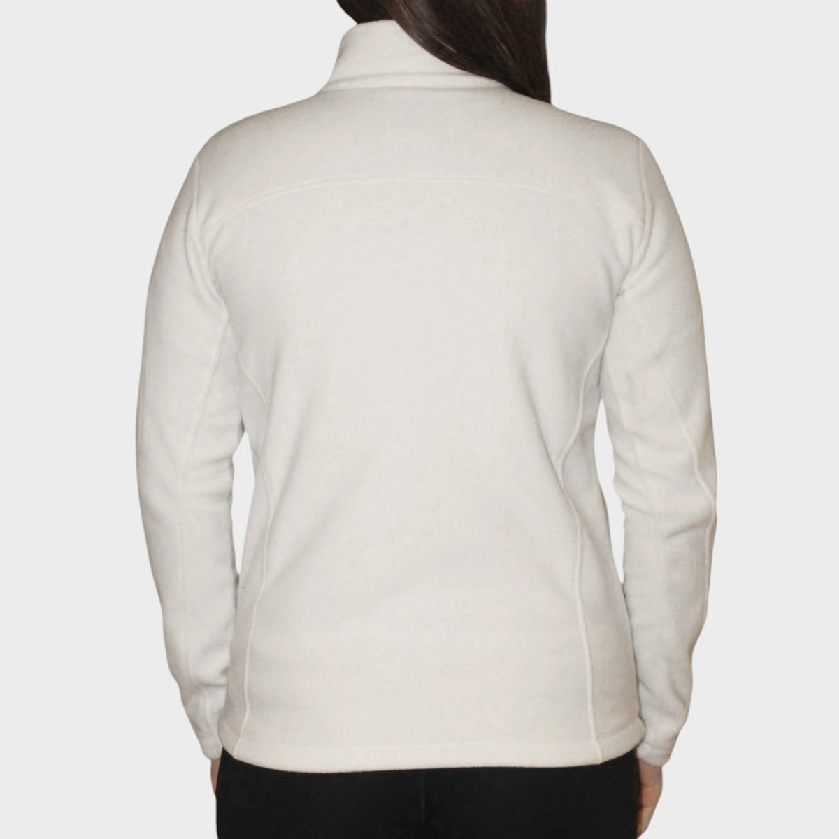 Jaqueta fleece Bull Terrier - feminino - branco