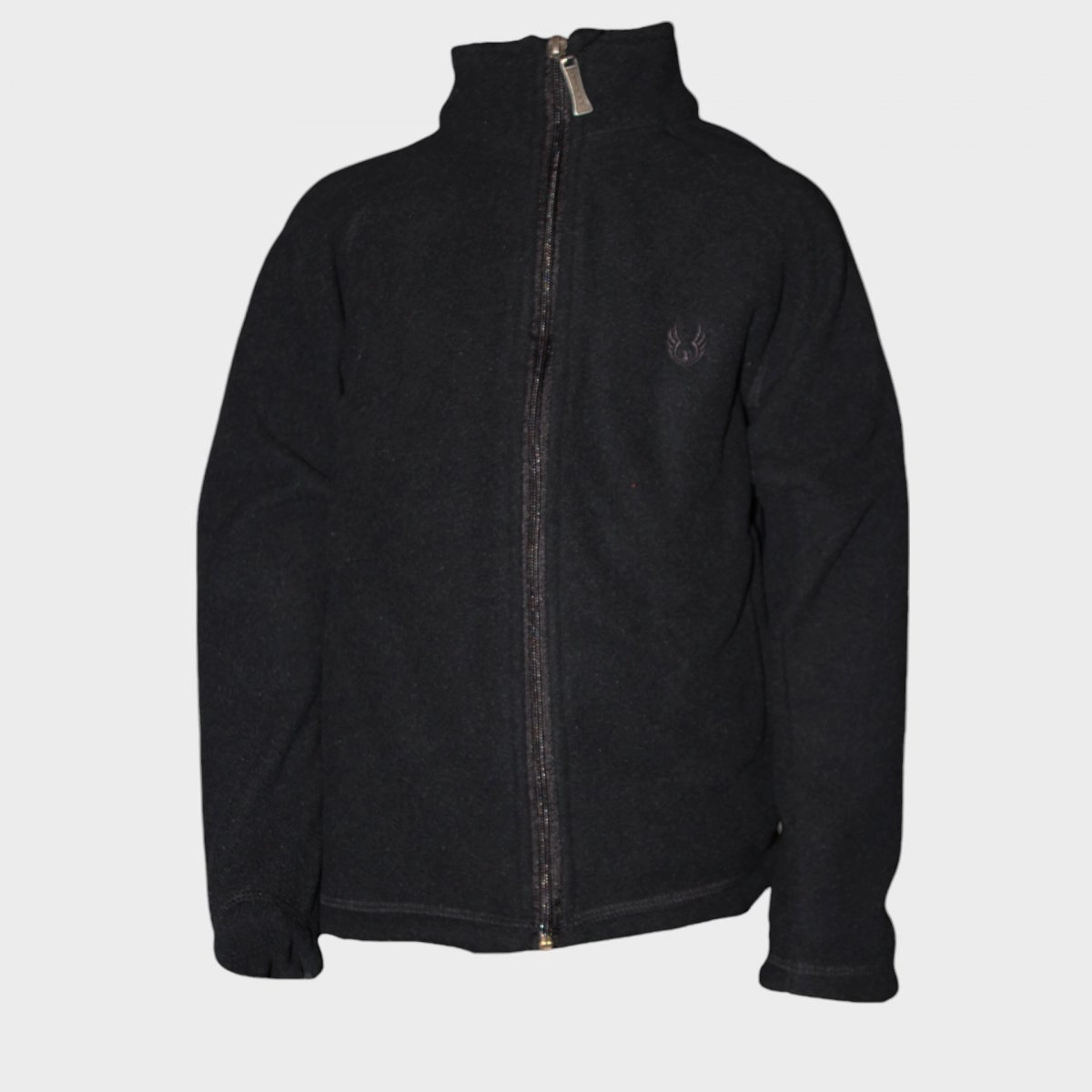 Jaqueta Geraki Fleece Olimpia infantil - masculino - preto