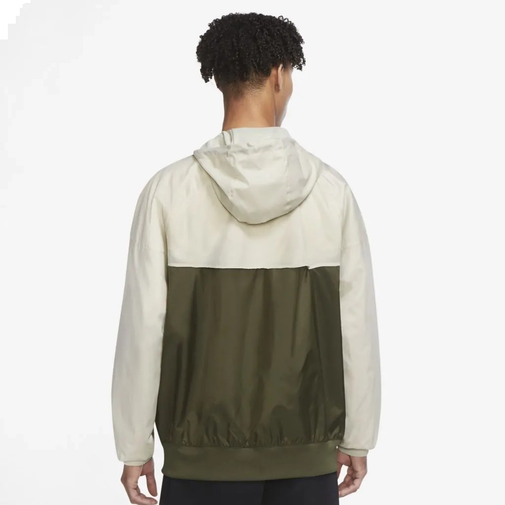 Jaqueta Nike Sportswear Windrunner - masculino - verde e branco
