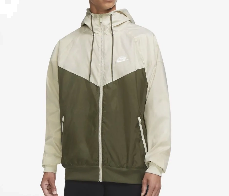 Jaqueta Nike Sportswear Windrunner - masculino - verde e branco