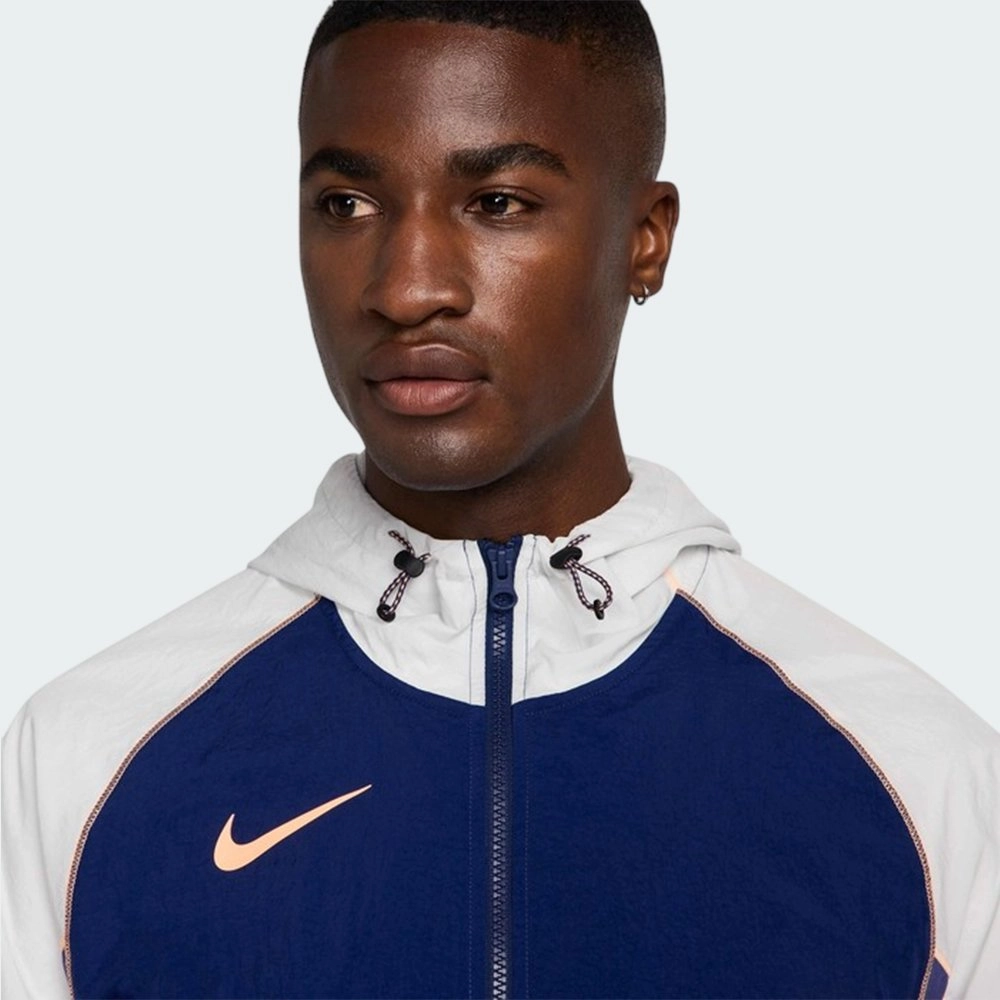 Jaqueta Nike Strike Plus - masculino - azul e cinza claro
