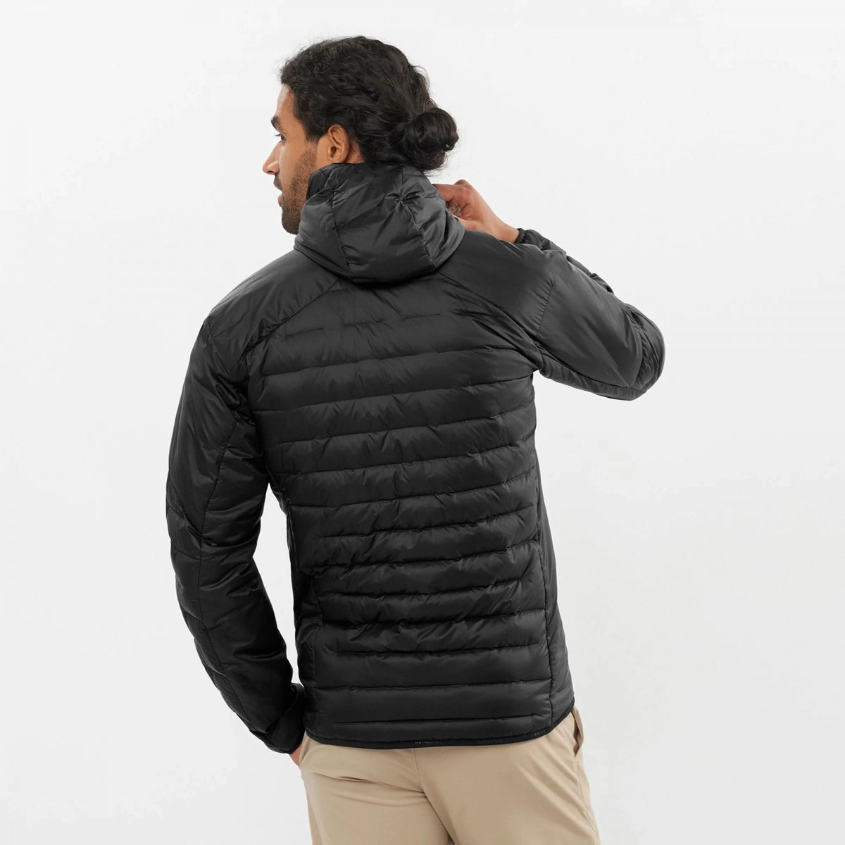 Jaqueta Salomon Outline Down - masculino - preto