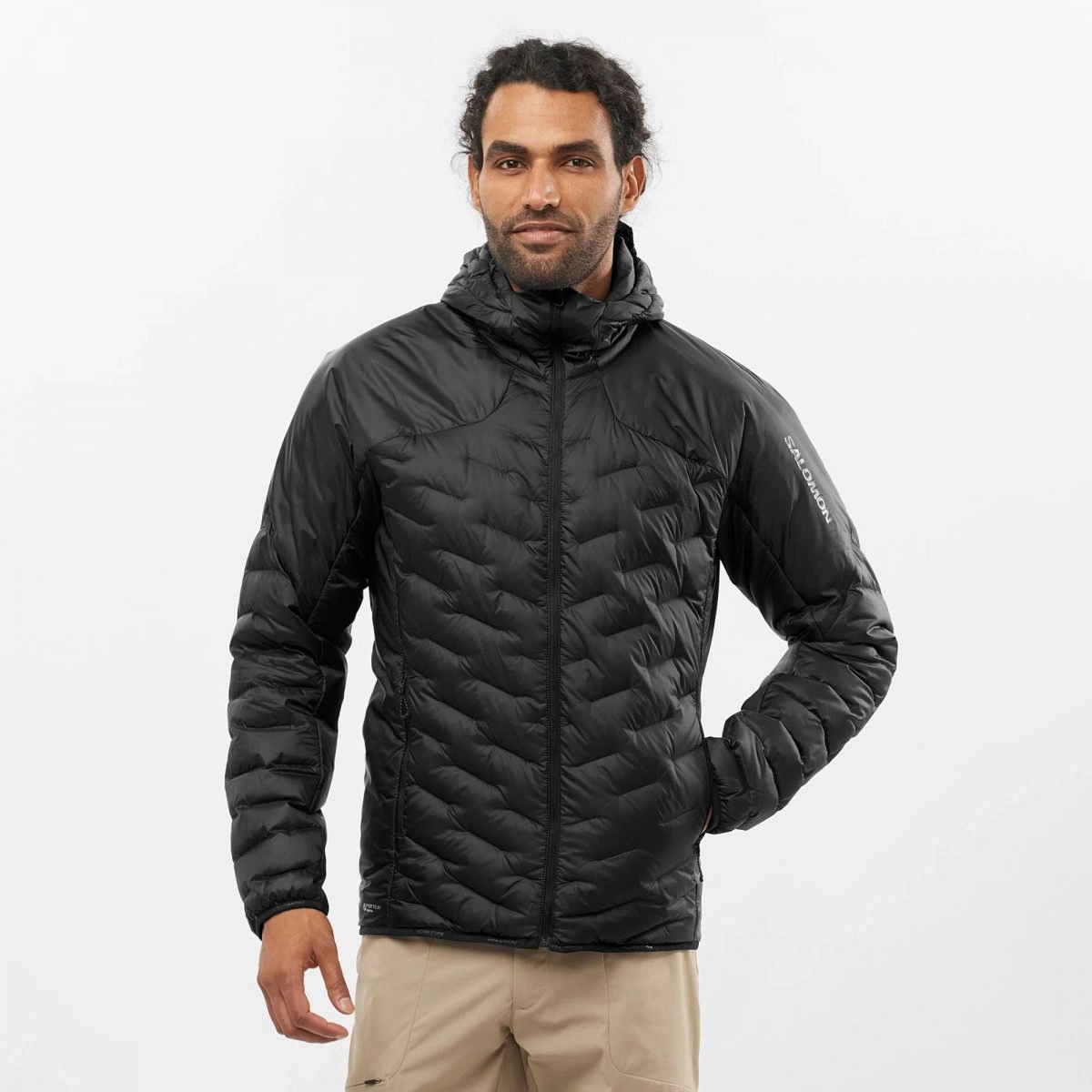 Jaqueta Salomon Outline Down - masculino - preto
