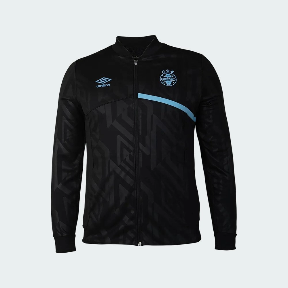 Jaqueta Umbro Gremio Hino 2025 - masculino - preto e azul