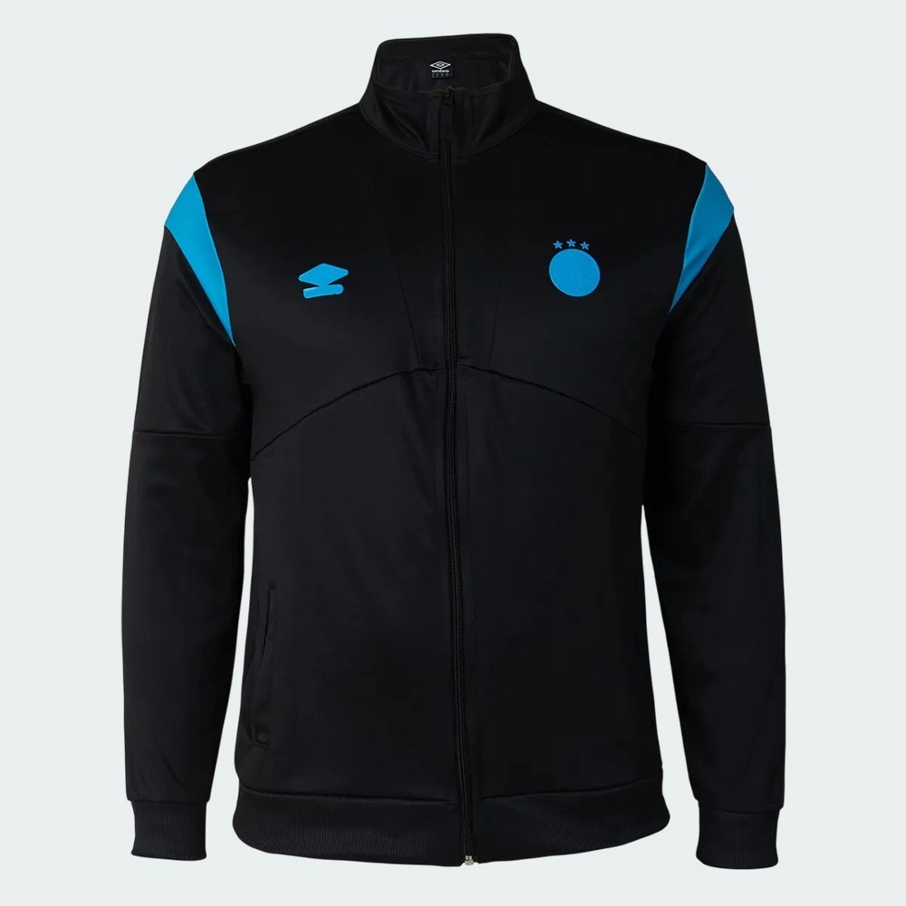 Jaqueta Umbro Gremio Viagem 2025 - masculino - preto e azul