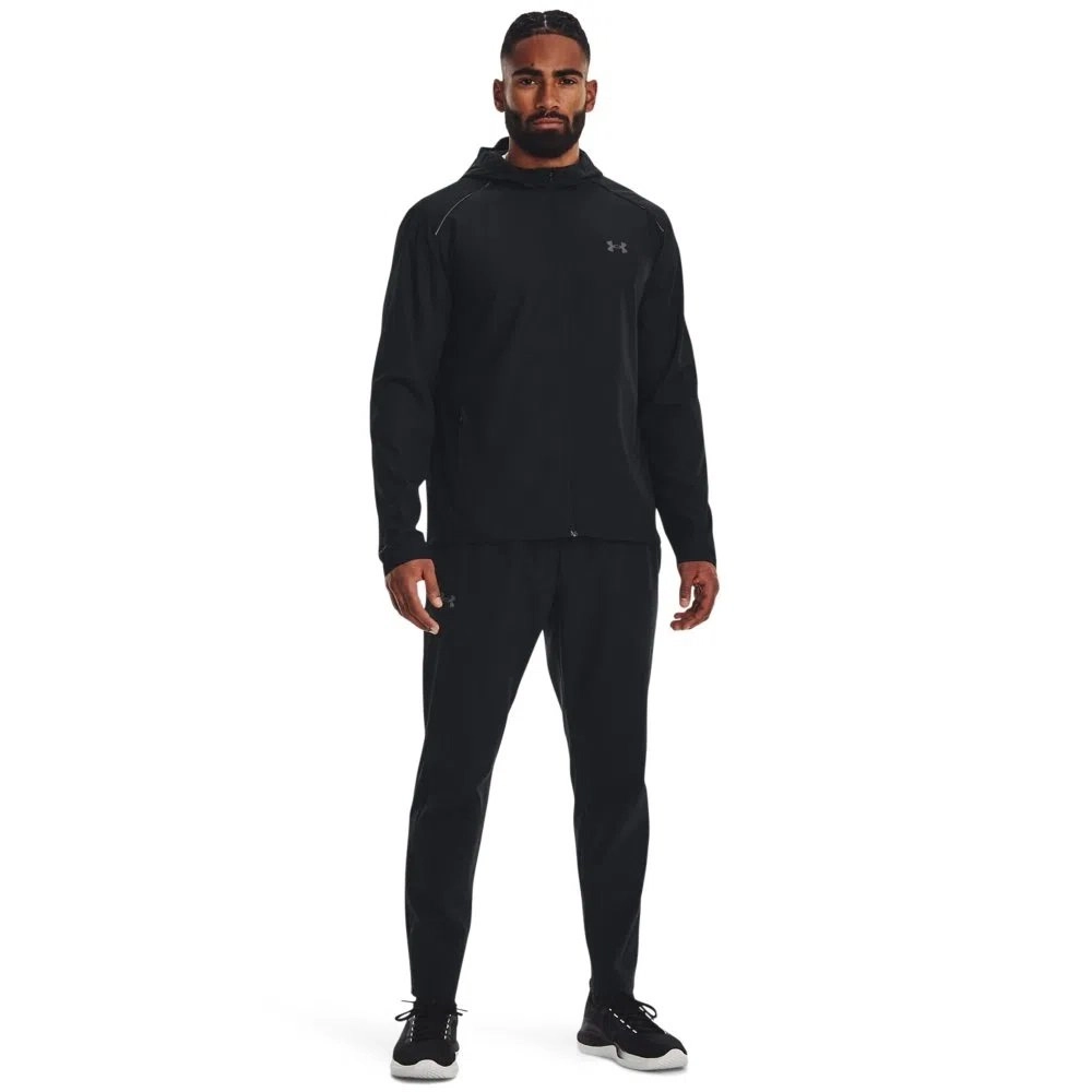 Jaqueta Under Armour Storm Run Hood - masculino - preto