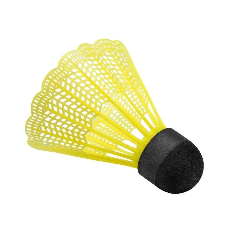 Kit Badminton Vollo 2 Raquetes - unissex - preto e laranja