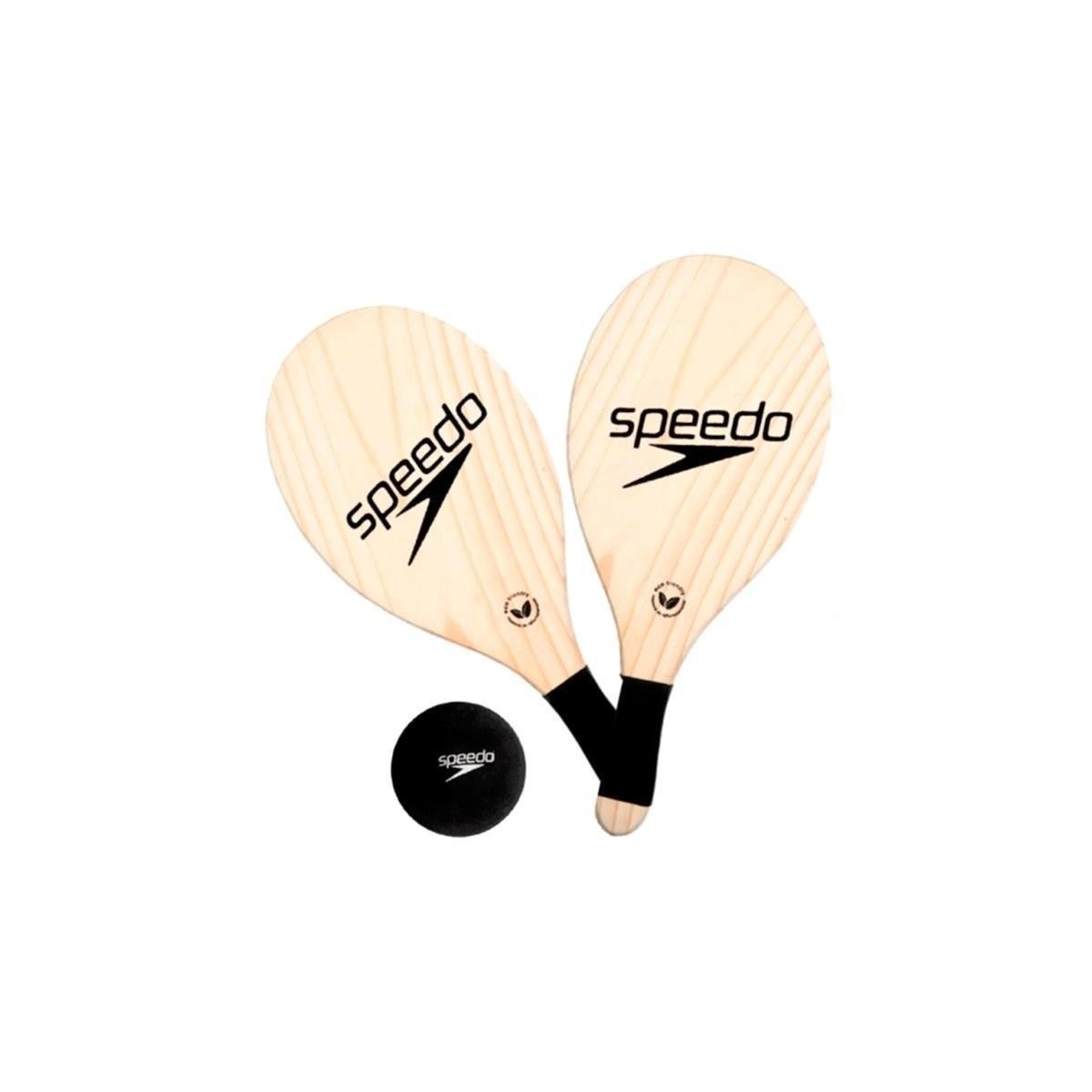 Kit Frescobol Speedo - unissex - preto
