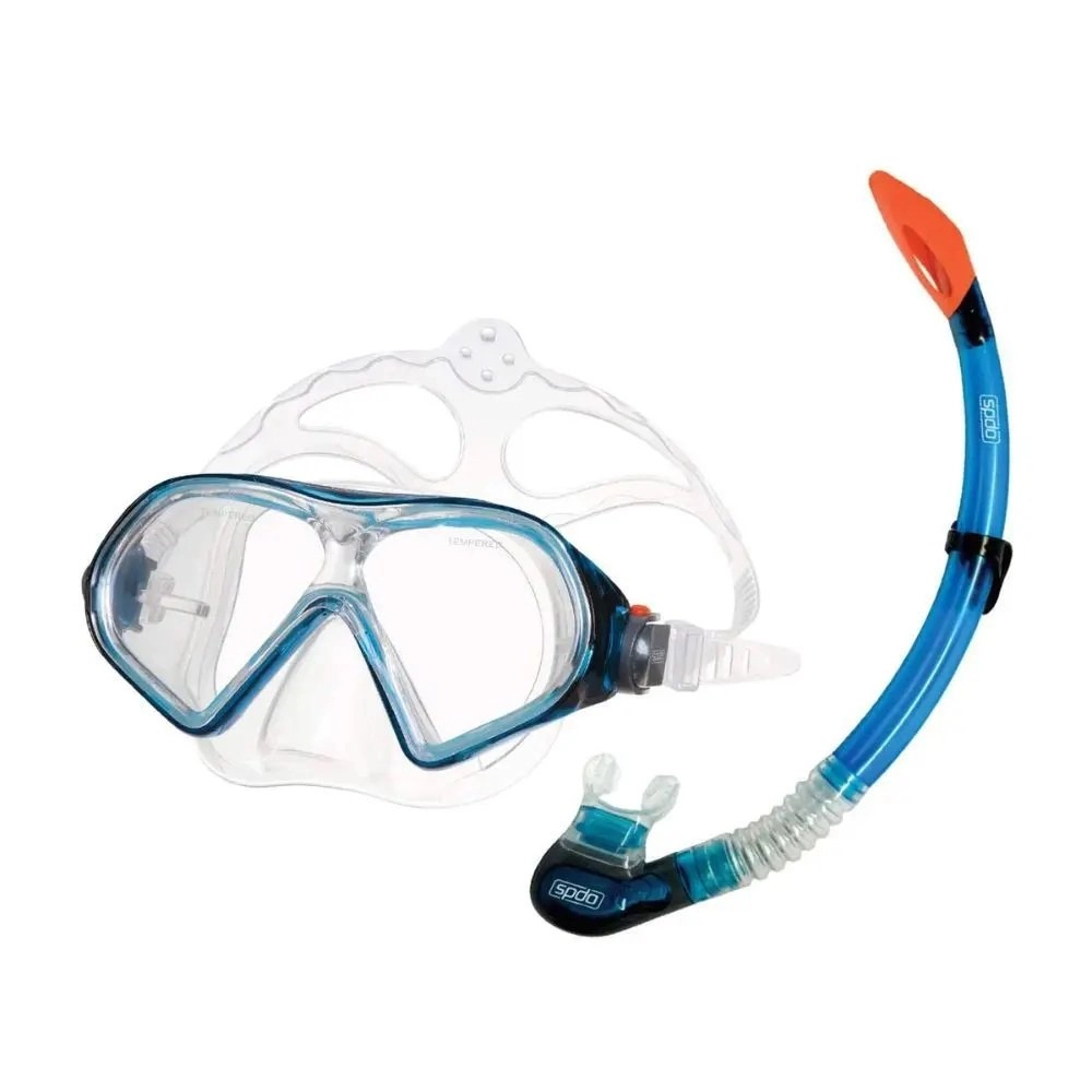 Kit Mergulho Speedo Belize - unissex - azul