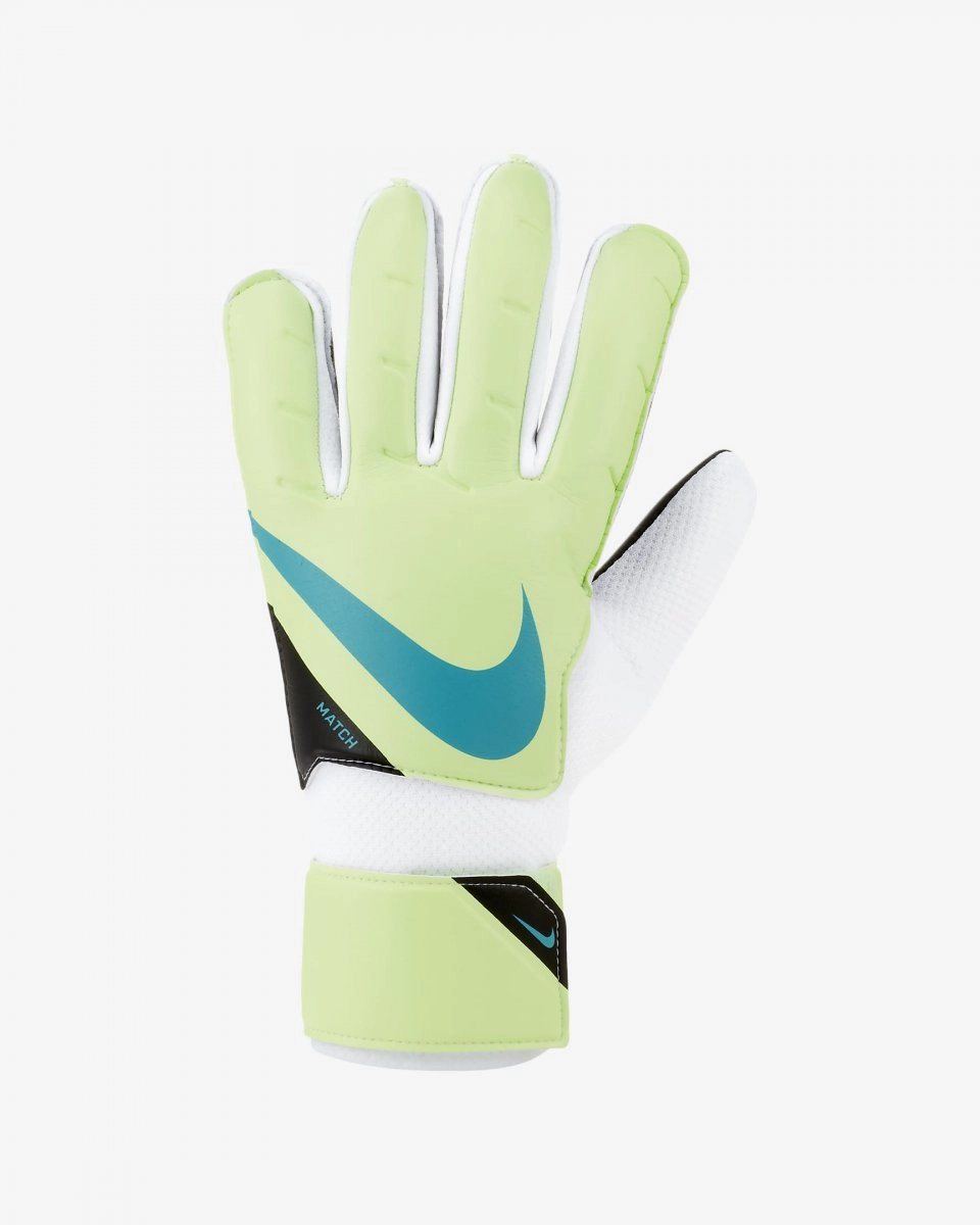 Luva Campo Nike Gk Match - masculino - branco e verde limão