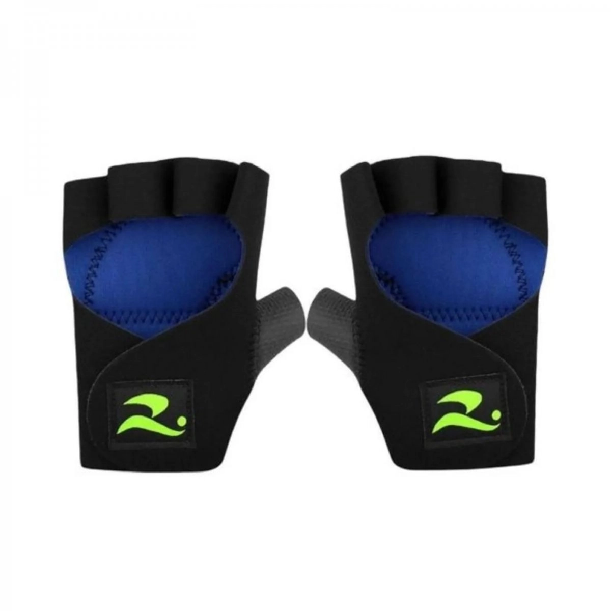 Luva Musculacao Realtex Neoprene Fitness - unissex - preto 
