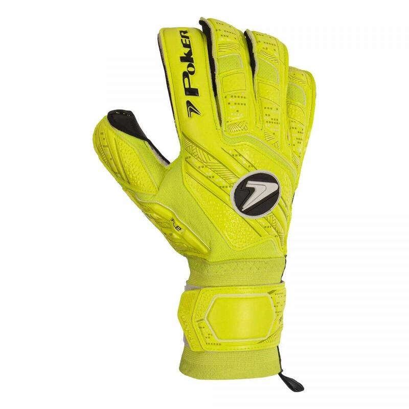 Luva Poker Profissional Eclipse - unissex - amarelo