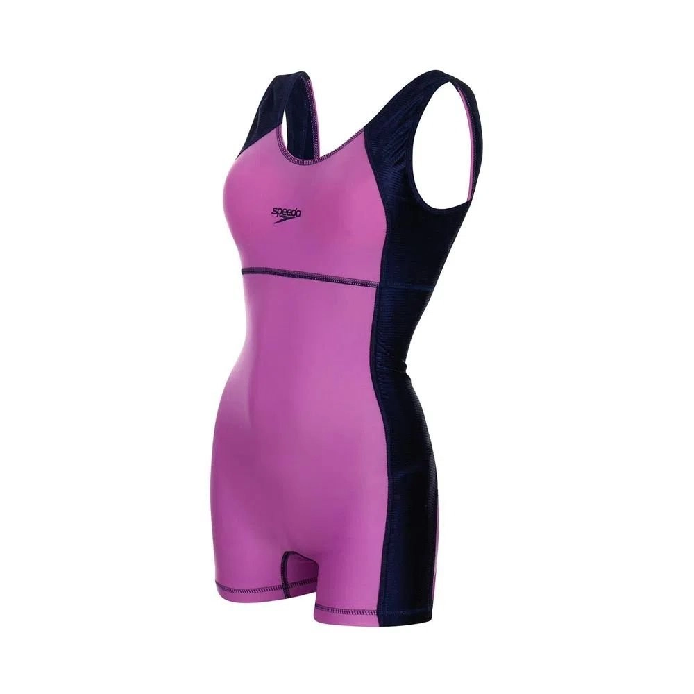 Macaquinho Speedo Modelador Com Bojo - feminino - violeta