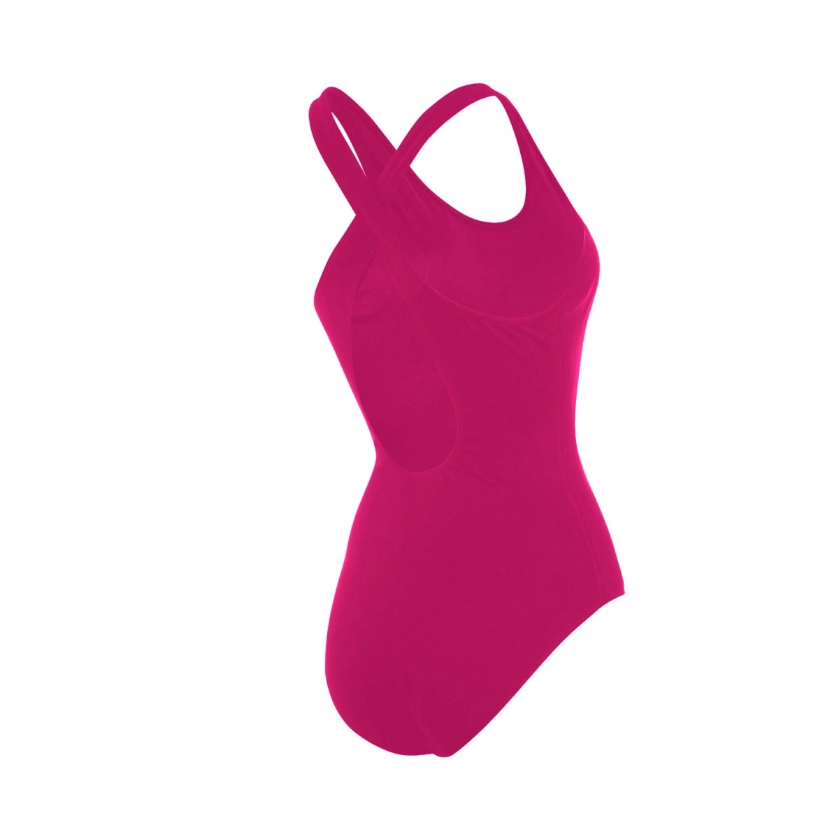 Maio Speedo Supportive - feminino - rosa escuro