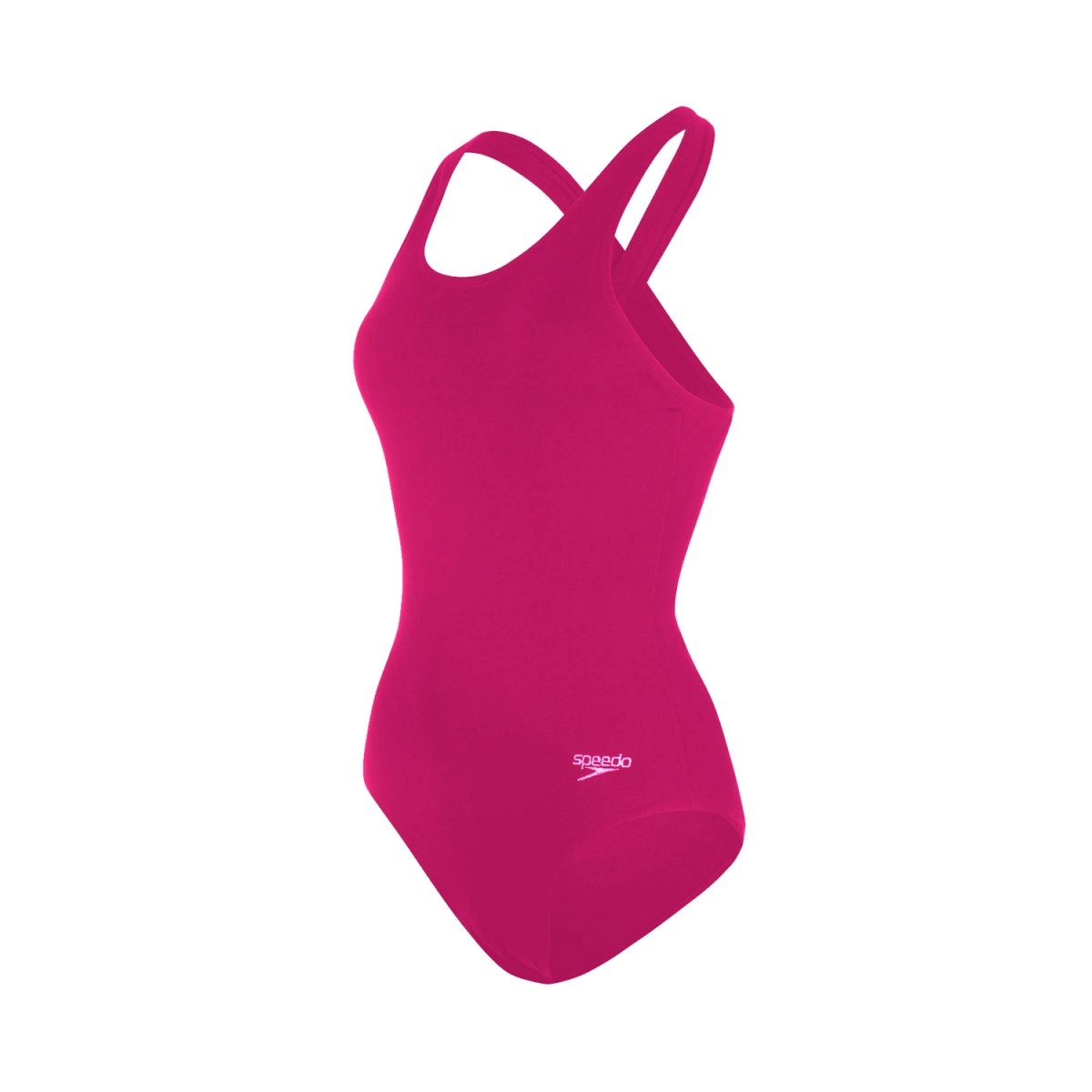 Maio Speedo Supportive - feminino - rosa escuro