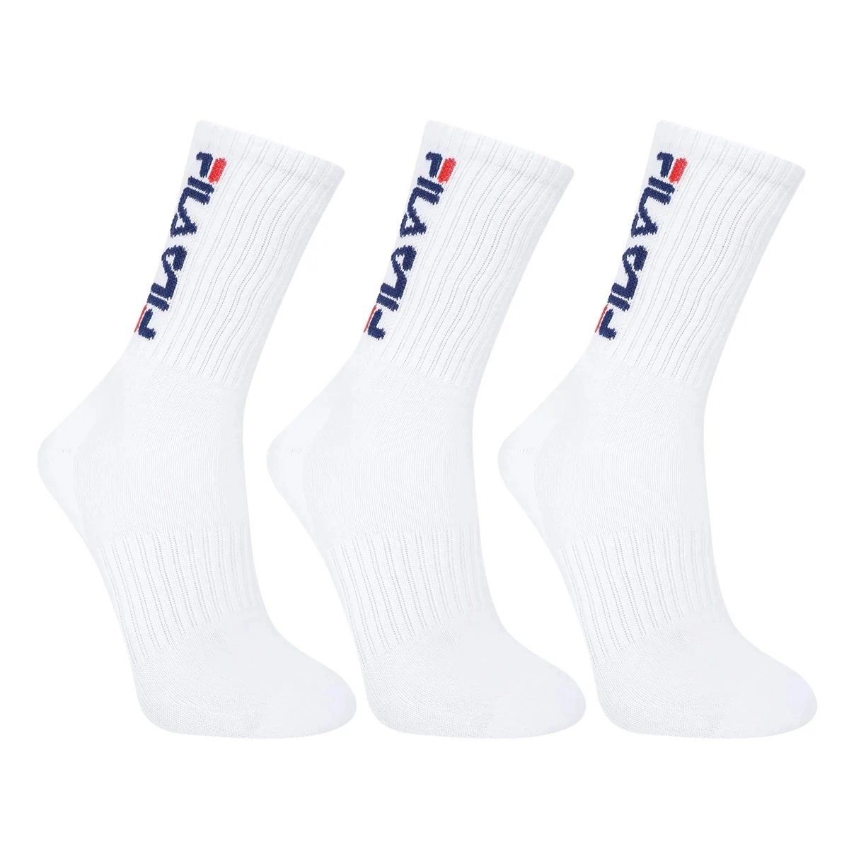 Meia Fila Cano Alto Double - unissex - branco