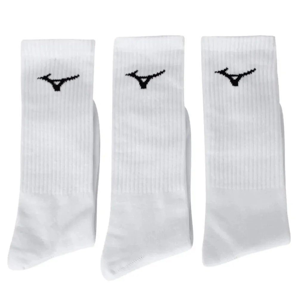 Meia Kit 3 Cano Alto Atoalhada - feminino - branco