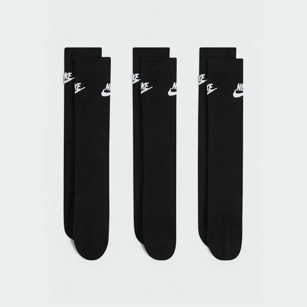 Meia Nike Sportswear Everyday (3 Pares) - unissex - preto e branco