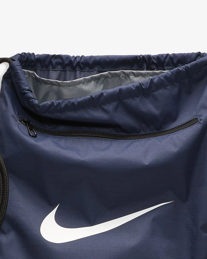 Mochila Nike Brasilia Training Gymsack 9L - masculino - azul marinho e preto