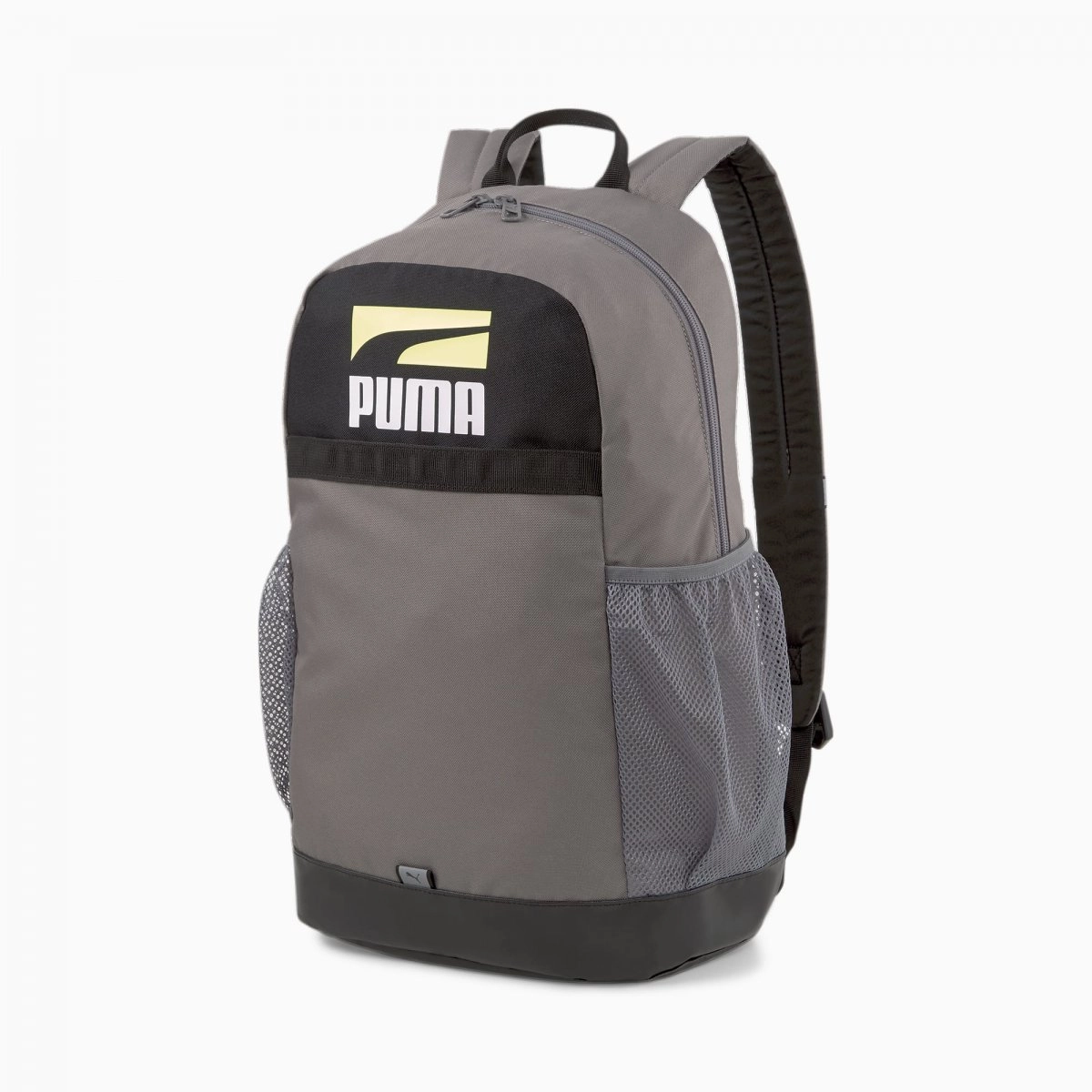 Mochila Puma Plus Backpack II 24L - unissex - cinza e preto