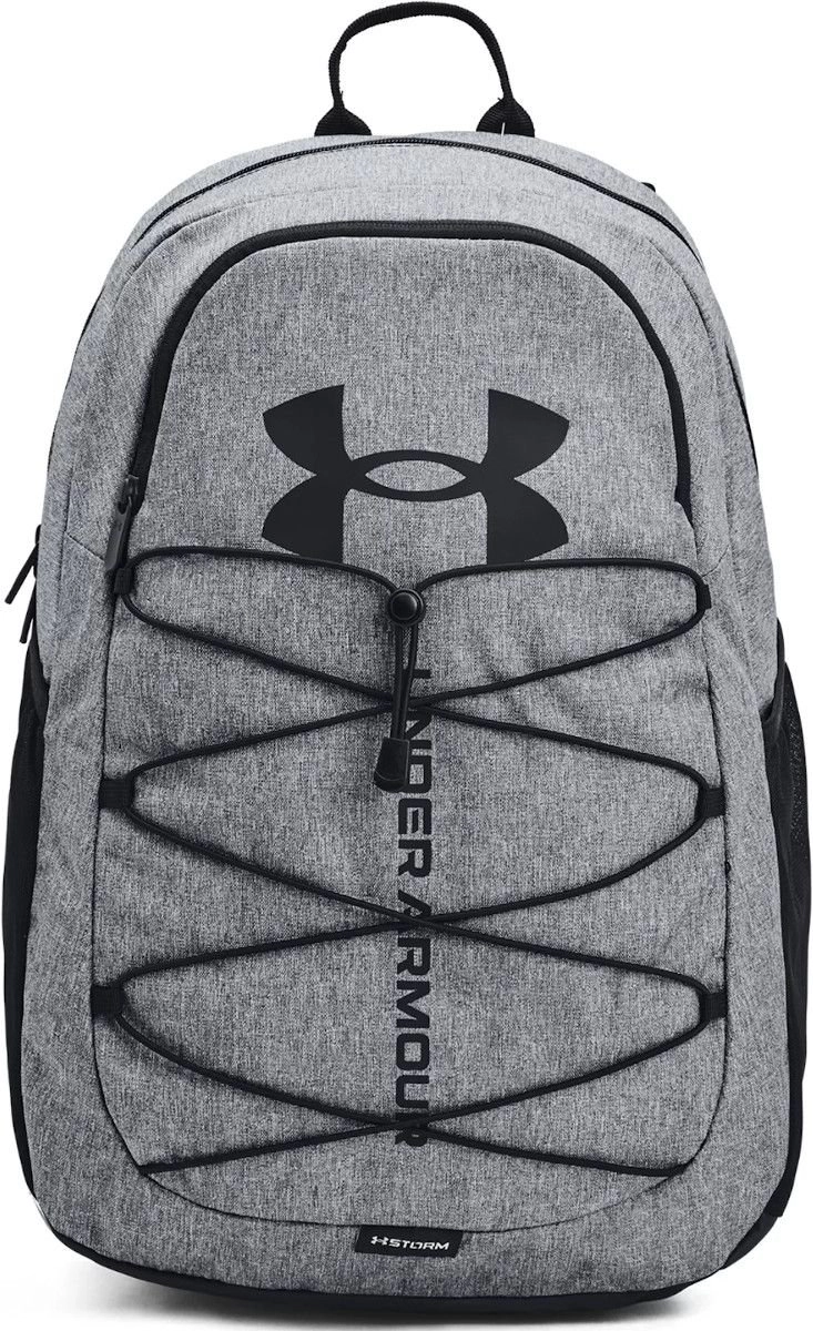 Mochila Under Armour Hustle 26L - unissex - cinza e preto