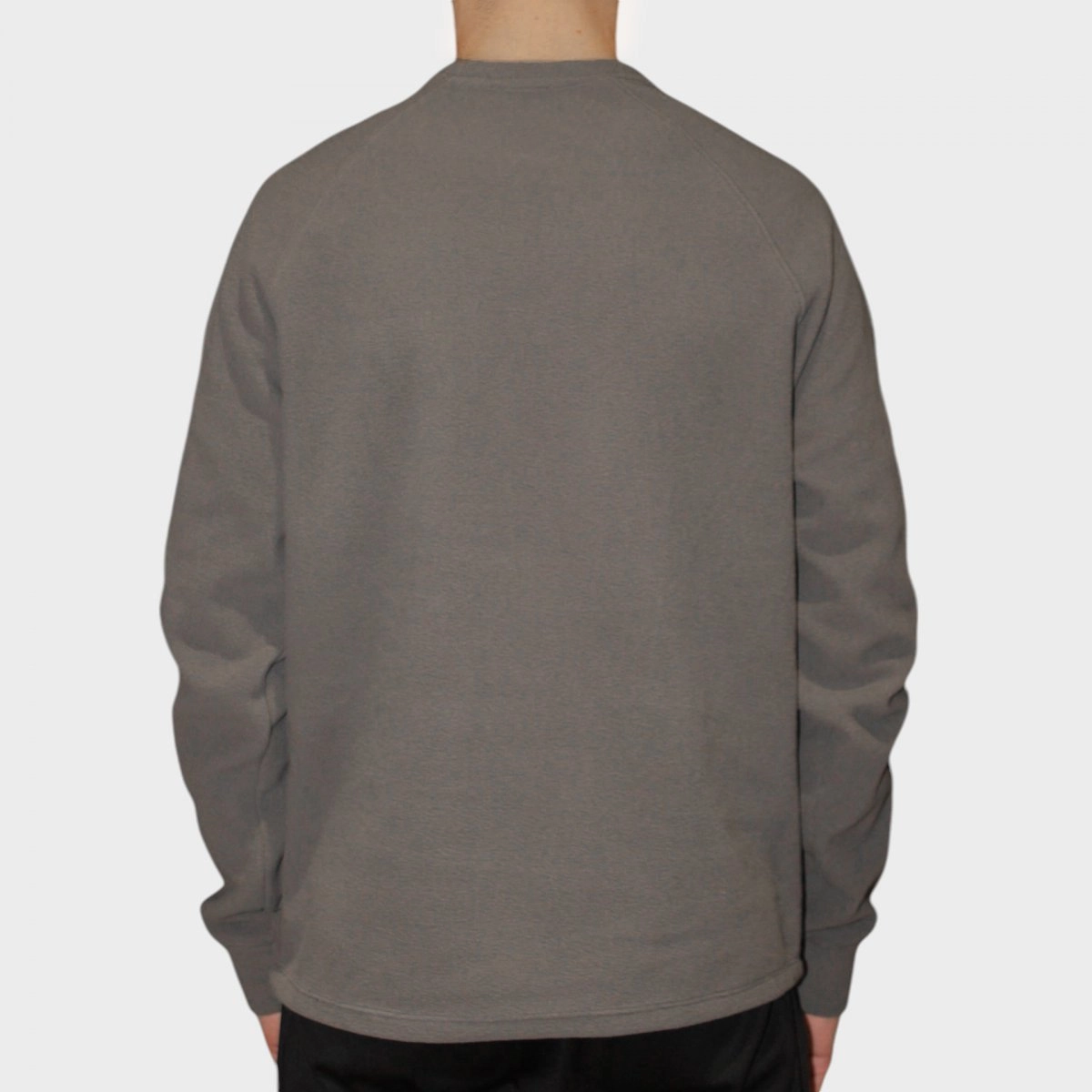 Moletom Bull Terrier Raglan - masculino - chumbo
