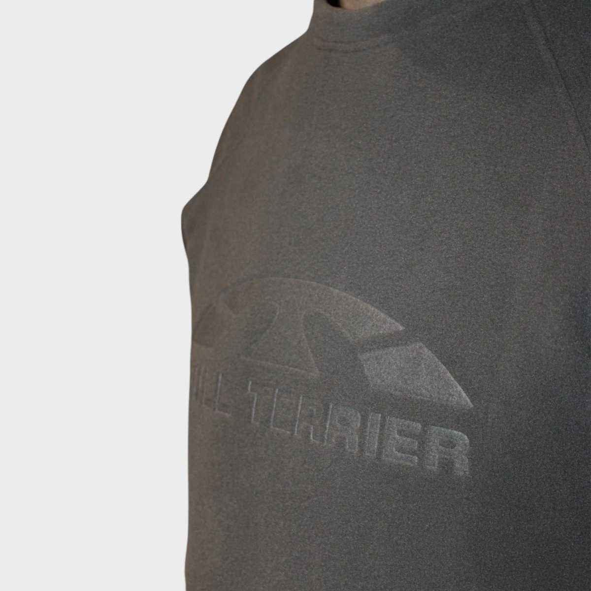 Moletom Bull Terrier Raglan - masculino - chumbo
