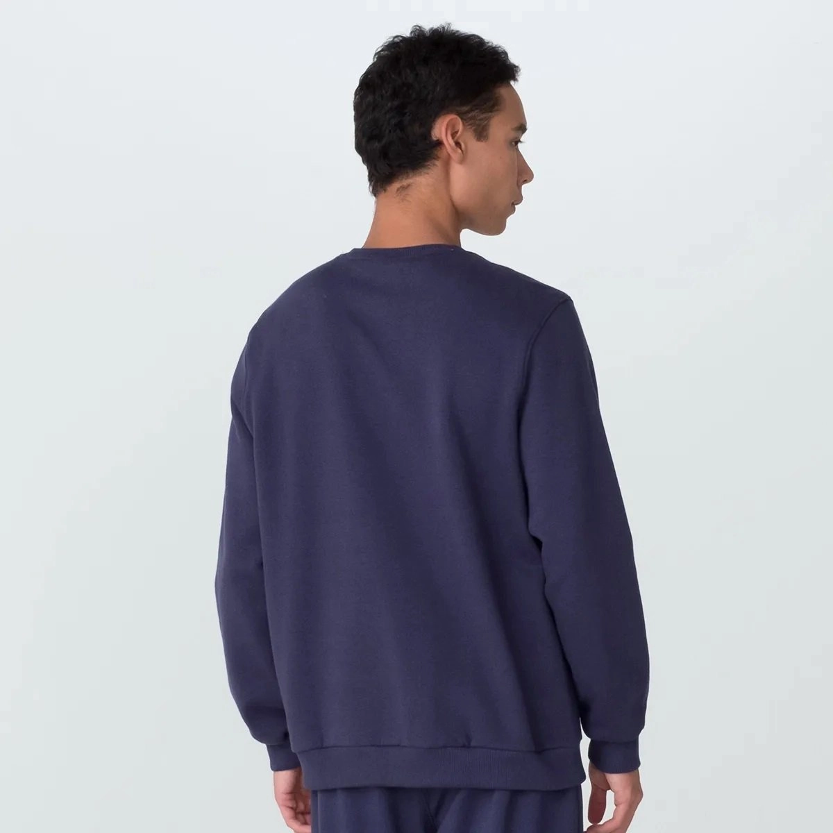 Moletom Careca Fila Classic Winter Outline - masculino - preto e branco