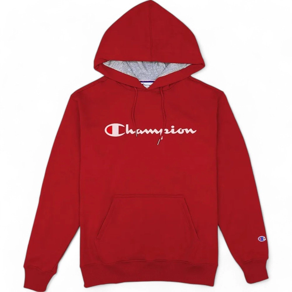 Moletom Champion canguru colleg - masculino - vermelho