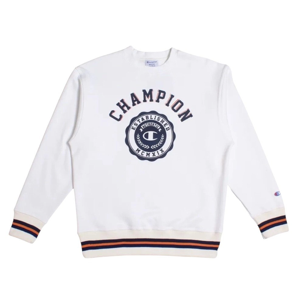 Moletom Champion Careca College Retilinea - masculino - azul marinho