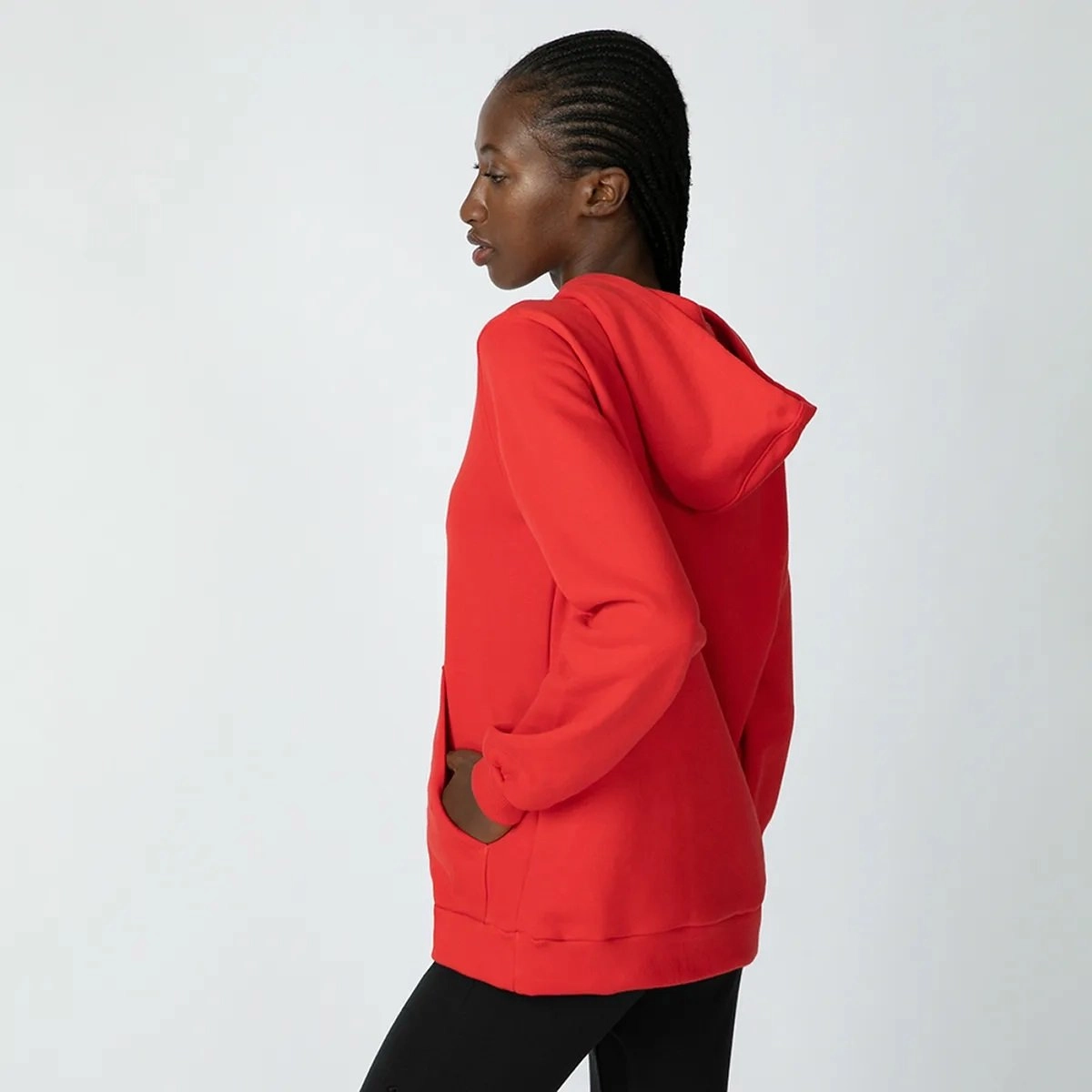 Moletom Fila Comfort Letter Ii - feminino - vermelho