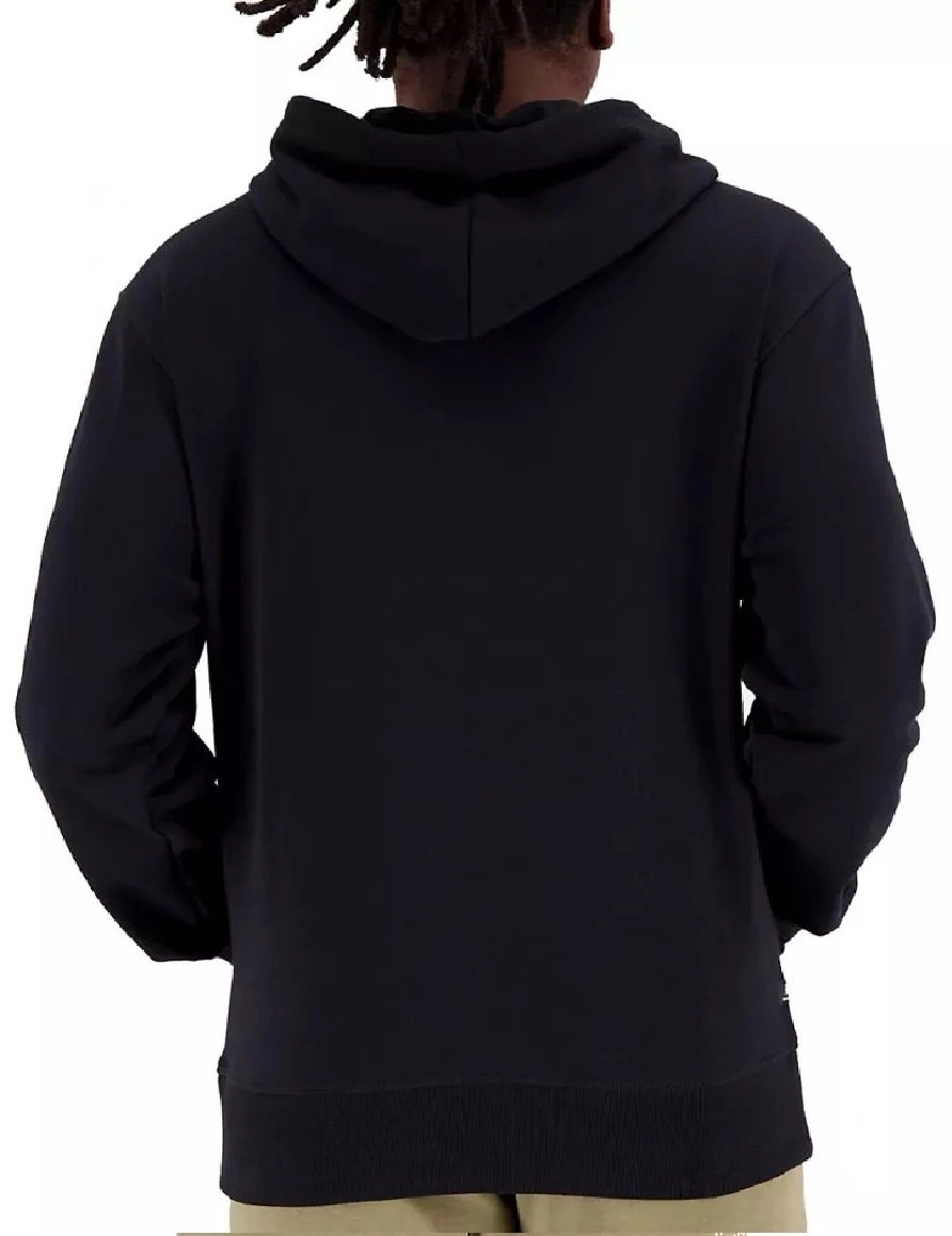 Moletom New Balance Essentials Logo - masculino - preto