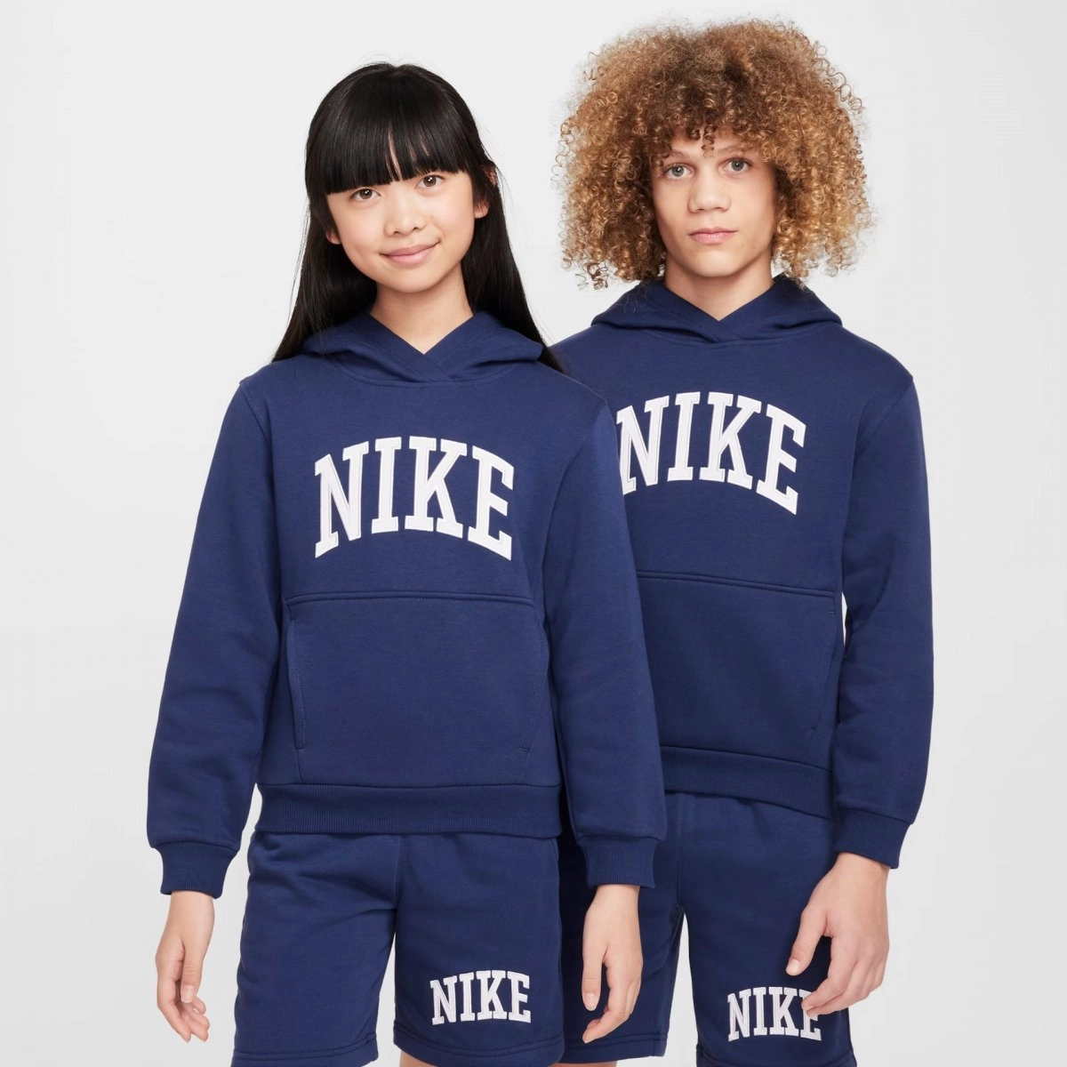 Moletom Nike Sportswear Club Fleece Infantil - unissex - azul