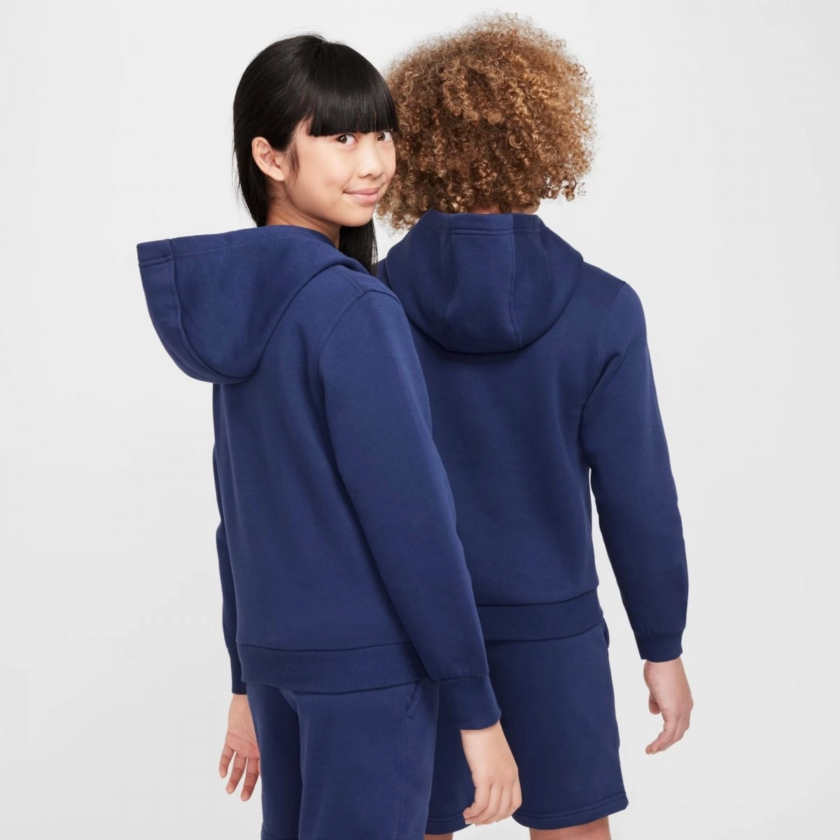 Moletom Nike Sportswear Club Fleece Infantil - unissex - azul