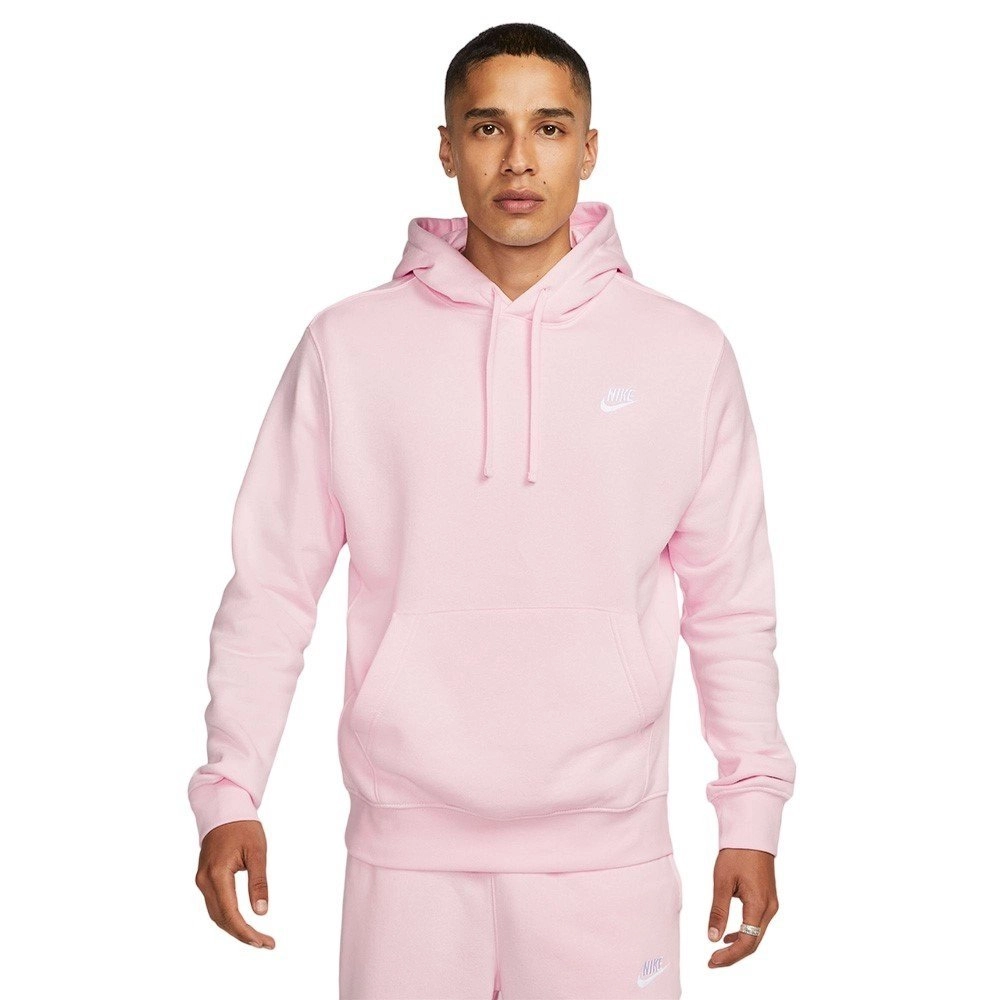 Moletom Nike Sportswear Club Fleece - masculino - rosa
