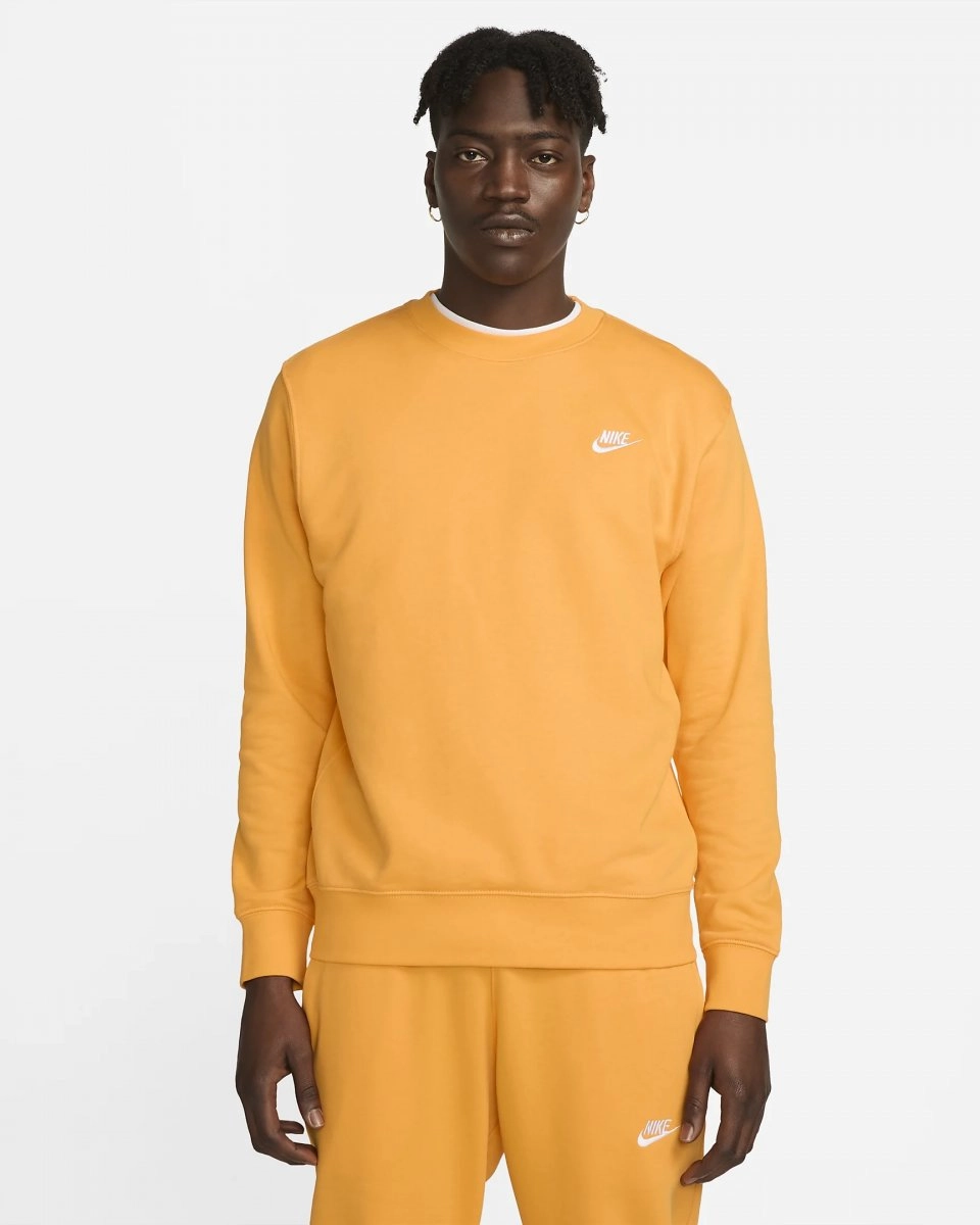 Moletom Nike Sportswear Club - masculino - laranja